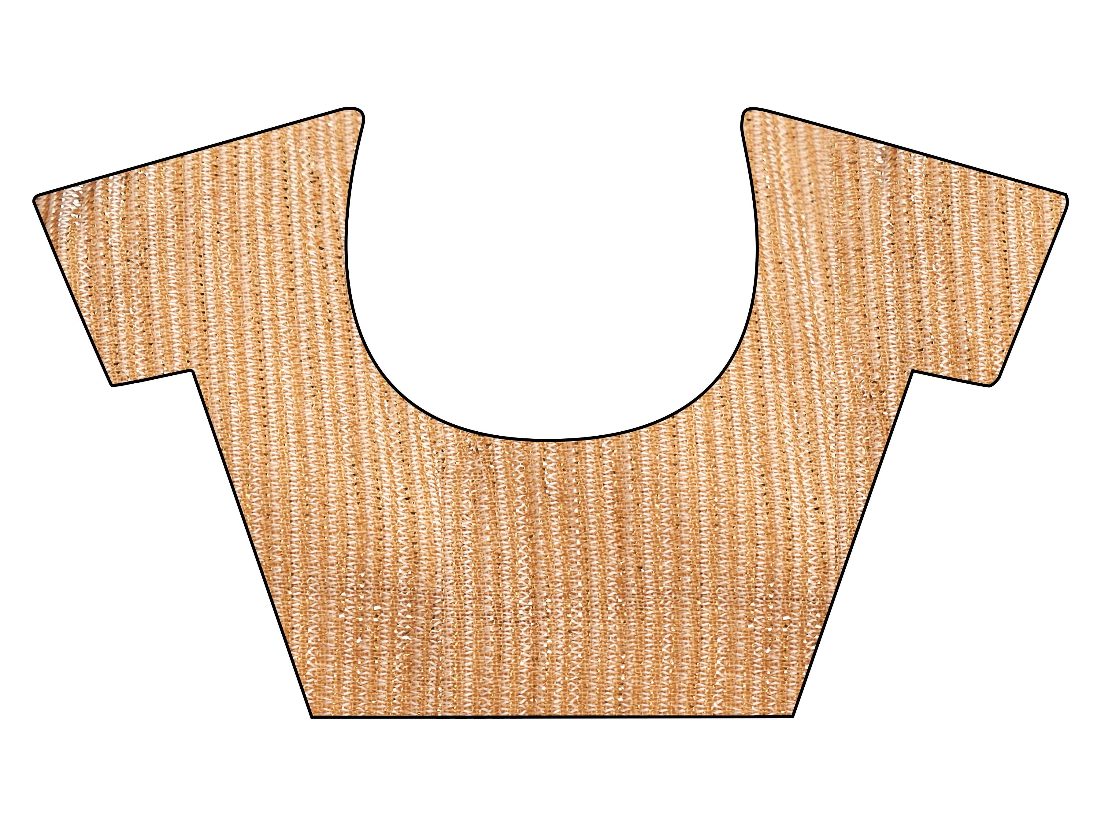 Ready to wear Two tone Green and gold colored chiffon saree with embellished lace